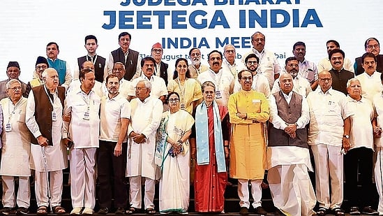 PTI : INDIA-bloc leaders. (File photo) |